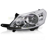 Koplamp links - geschikt voor CITROEN Jumpy / PEUGEOT Expert / FIAT Scudo 2007-2016 - chroom