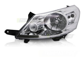 Koplamp links - geschikt voor CITROEN Jumpy / PEUGEOT Expert / FIAT Scudo 2007-2016 - chroom