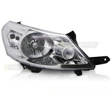 Koplamp rechts - geschikt voor CITROEN Jumpy / PEUGEOT Expert / FIAT Scudo 2007-2016 - chroom