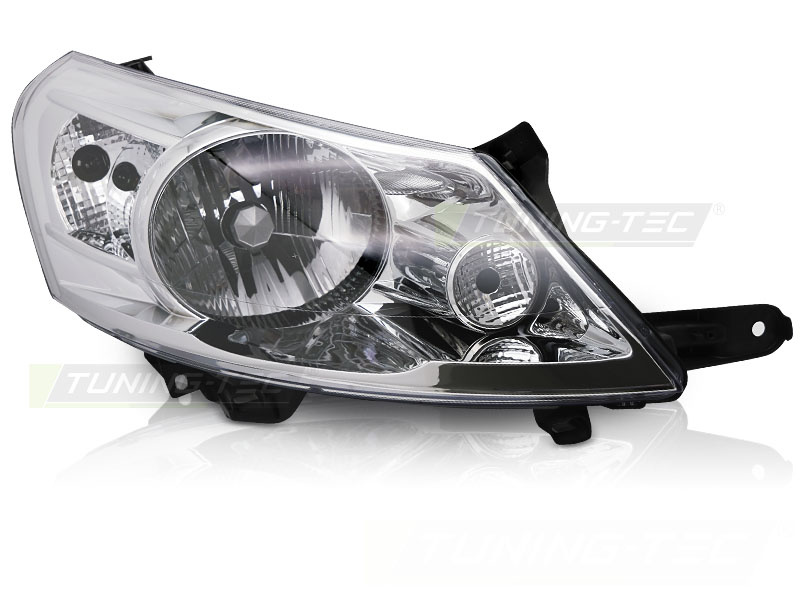 Koplamp rechts - voor CITROEN Jumpy / PEUGEOT Expert / FIAT Scudo 2007-2016 - chroom