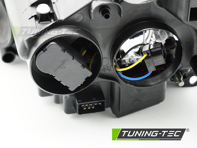 Koplamp rechts - geschikt voor CITROEN Jumpy / PEUGEOT Expert / FIAT Scudo 2007-2016 - chroom