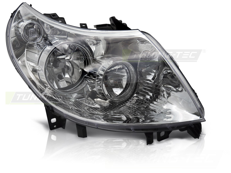 Koplamp rechts - voor Ducato / Boxer / Jumper 2010-2014 - TYC - chroom