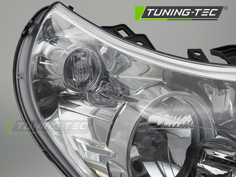 Koplamp rechts - voor Ducato / Boxer / Jumper 2010-2014 - TYC - chroom