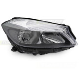Koplamp rechts - voor Mercedes W176 2012-2018 - TYC - zwart