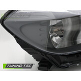Koplamp rechts - voor Mercedes W176 2012-2018 - TYC - zwart
