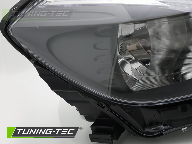Koplamp rechts - voor Mercedes W176 2012-2018 - TYC - zwart