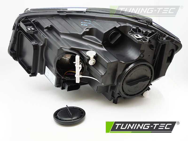 Koplamp rechts geschikt voor Mercedes W176 2012-2018 - TYC - zwart