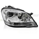 Koplamp rechts geschikt voor Mercedes W164 2009-2011 - TYC - chroom