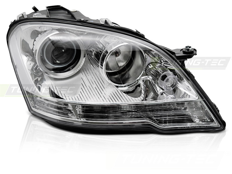 Koplamp rechts - voor Mercedes W164 2009-2011 - TYC - chroom