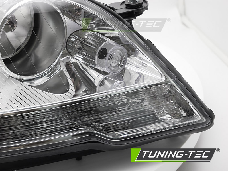 Koplamp rechts - voor Mercedes W164 2009-2011 - TYC - chroom