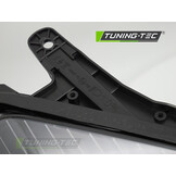 Koplamp links - voor Opel Astra H 2004-2010 - TYC - zwart