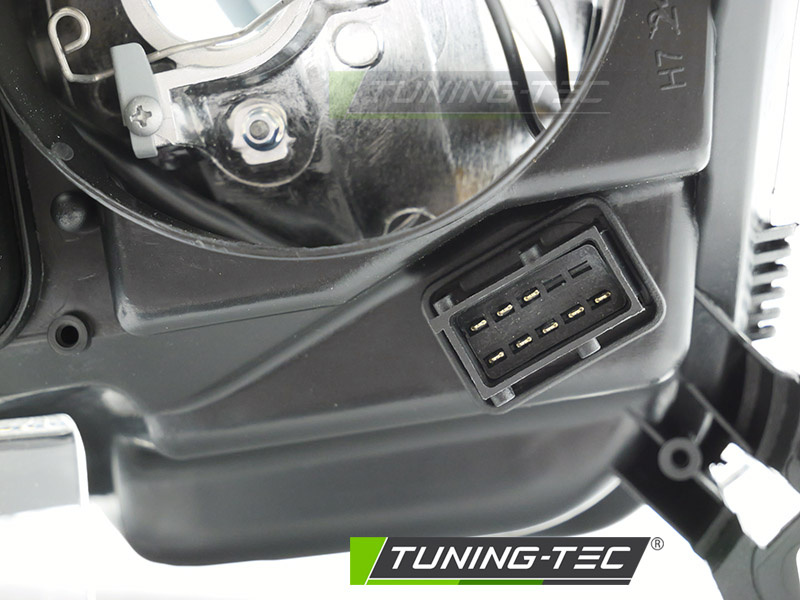 Koplamp rechts - voor Opel Astra H 2004-2010 - TYC - zwart
