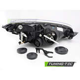 Koplamp links geschikt voor CITROEN C4 Picasso 2006-2010 - TYC - chroom