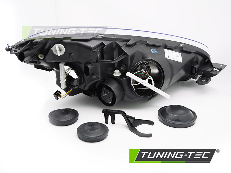 Koplamp links - voor CITROEN C4 Picasso 2006-2010 - TYC - chroom
