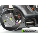 Koplamp links - voor CITROEN C4 Picasso 2006-2010 - TYC - chroom