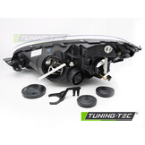 Koplamp rechts - geschikt voor CITROEN C4 Picasso 2006-2010 - TYC - chroom