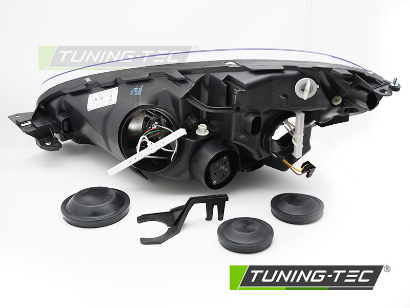 Koplamp rechts - geschikt voor CITROEN C4 Picasso 2006-2010 - TYC - chroom