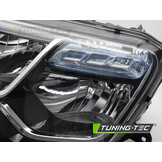 Koplamp links - voor Dacia Duster 2013-2017 - TYC - zwart