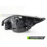 Koplamp rechts - voor Ford Focus MK2 2008-2010 - TYC - zwart