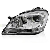 Koplamp links - voor Mercedes W164 2009-2011 - TYC - chroom