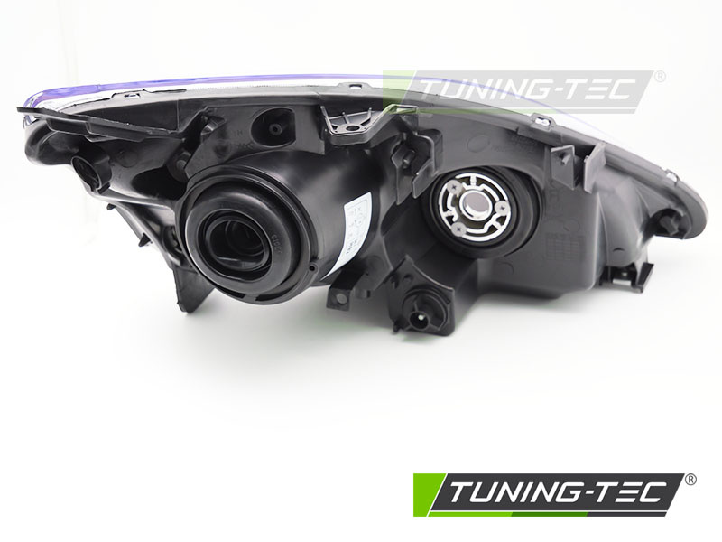 Koplamp links - geschikt voor Honda Civic 2003-2006 hatchback - TYC - zwart