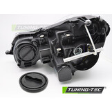 Koplamp rechts - voor Mercedes W211 2006-2009 sedan/combi - TYC - chroom