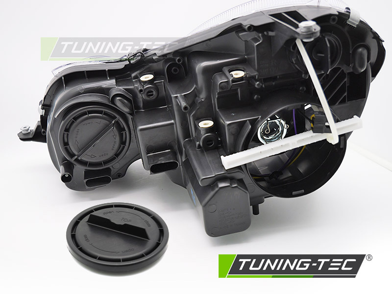 Koplamp rechts - voor Mercedes W211 2006-2009 sedan/combi - TYC - chroom