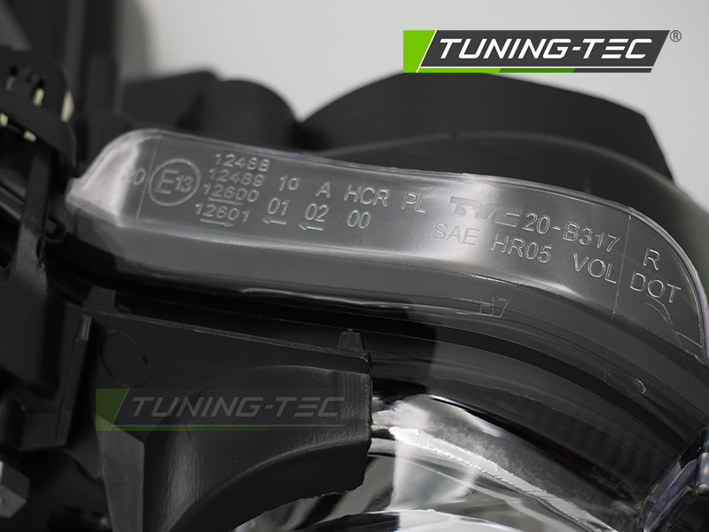 Koplamp rechts geschikt voor Mercedes W211 2006-2009 sedan/combi - TYC - chroom