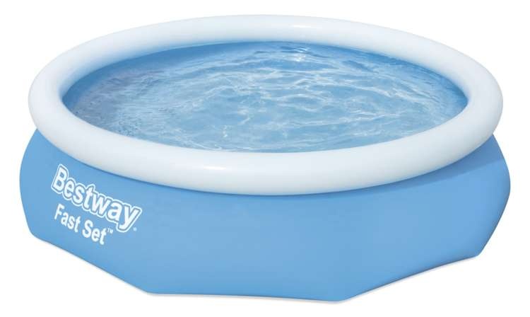 Bestway Fast Set - zwembad met pomp - 305x76cm - 3638L - blauw