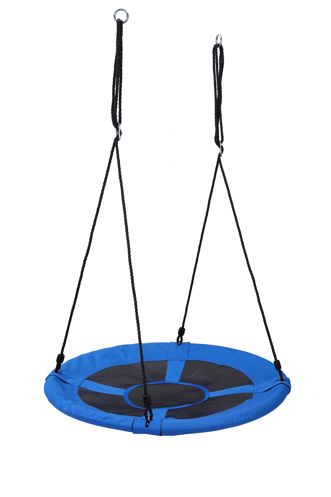 Nestschommel - ronde schommel - 100 cm - tot 150 kg - blauw