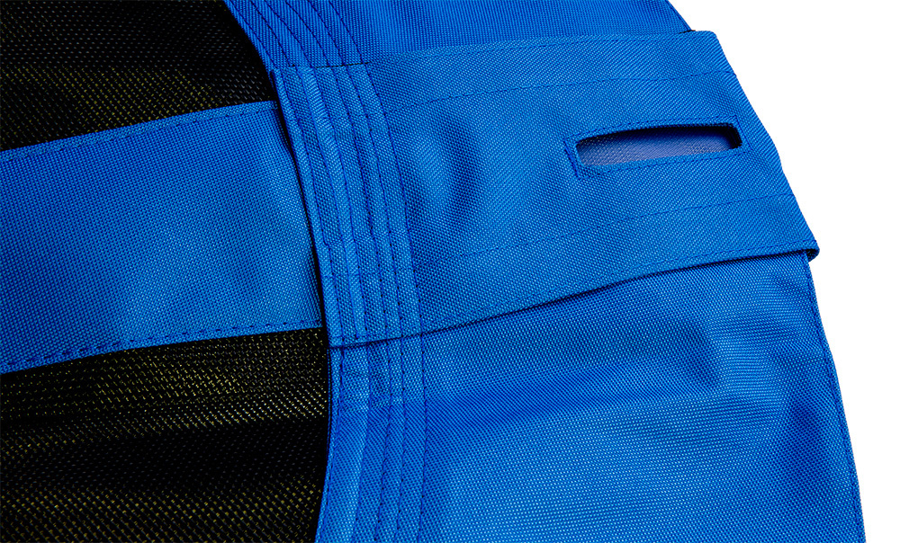 Nestschommel - ronde schommel - 100 cm - tot 150 kg - blauw