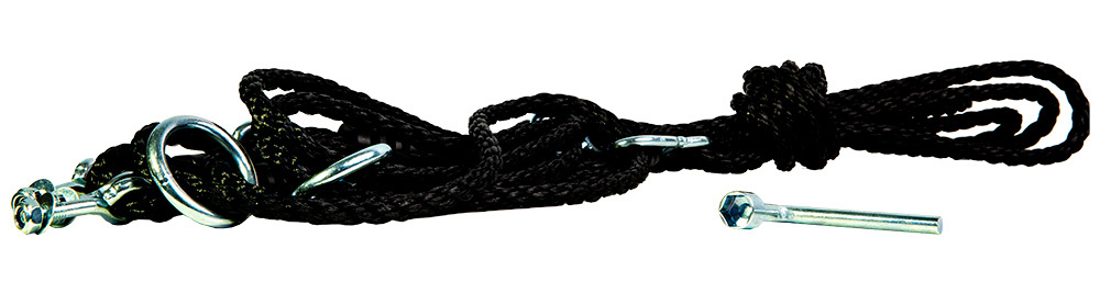 Nestschommel - ronde schommel - 100 cm - tot 150 kg - blauw