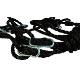 Nestschommel - ronde schommel - 100 cm - tot 150 kg - regenboog