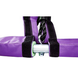 Nestschommel - ronde schommel - 100 cm - tot 150 kg - regenboog