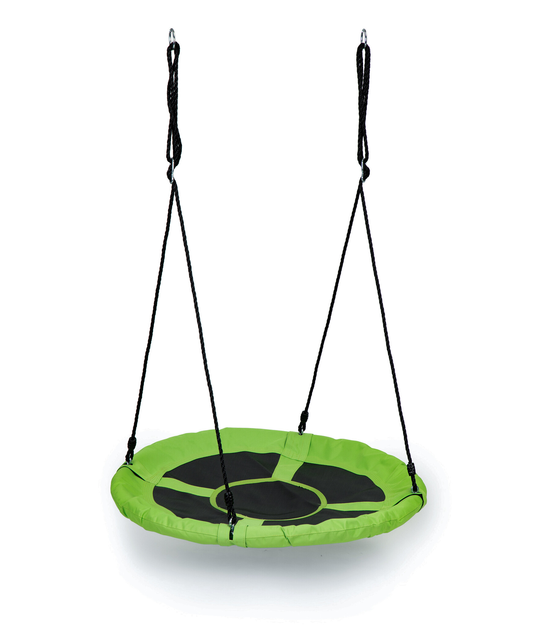 Nestschommel - ronde schommel - 100 cm - tot 150 kg - groen