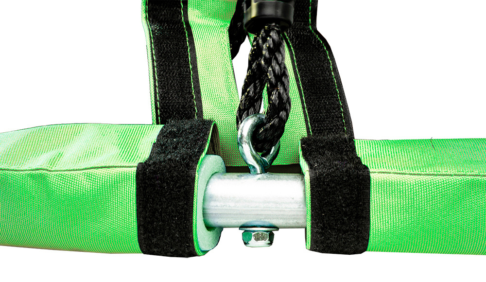 Nestschommel - ronde schommel - 100 cm - tot 150 kg - groen