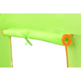 Pop up speeltent - met tunnel en 200 ballen - 280x83x100cm