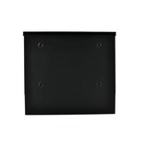 Brievenbus - wandbrievenbus - 37x10x37cm - antraciet