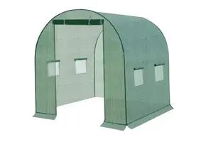 Folie voor tuinkas tunnel - tunnelkas - reservefolie - 2x2x2 m