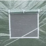 Folie voor tuinkas tunnel - tunnelkas - reservefolie - 2x2x2 m