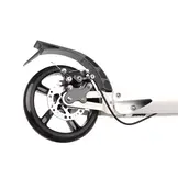 Stuntstep - 90-105 cm - opvouwbaar - zwart/wit