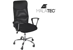 Bureaustoel - zwart - mesh - 46-57 cm zithoogte