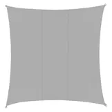 Schaduwdoek - waterdicht - vierkant - 360x360cm - grijs