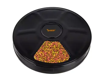 Automatische voerbak kat - voerautomaat - 6 bakjes - 150 ml