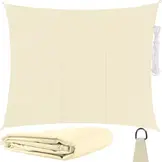 Schaduwdoek - waterdicht - rechthoek - 4x3 m - beige