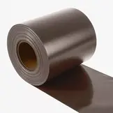 Vlechtband -  tuinafscheiding - met sluitclips - bruin - 19x350 cm