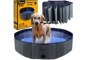 Hondenzwembad - hondenbadje - opvouwbaar - anti-slip - 120x30 cm