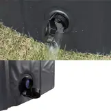 Hondenzwembad - hondenbadje - opvouwbaar - anti-slip - 120x30 cm