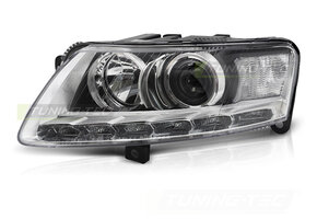 Koplamp links Xenon - voor AUDI A6 C6 2009-2011 sedan/avant - TYC
