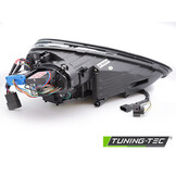 Koplampen LED geschikt voor Porsche Cayenne 2010-2015 - DRL - zwart